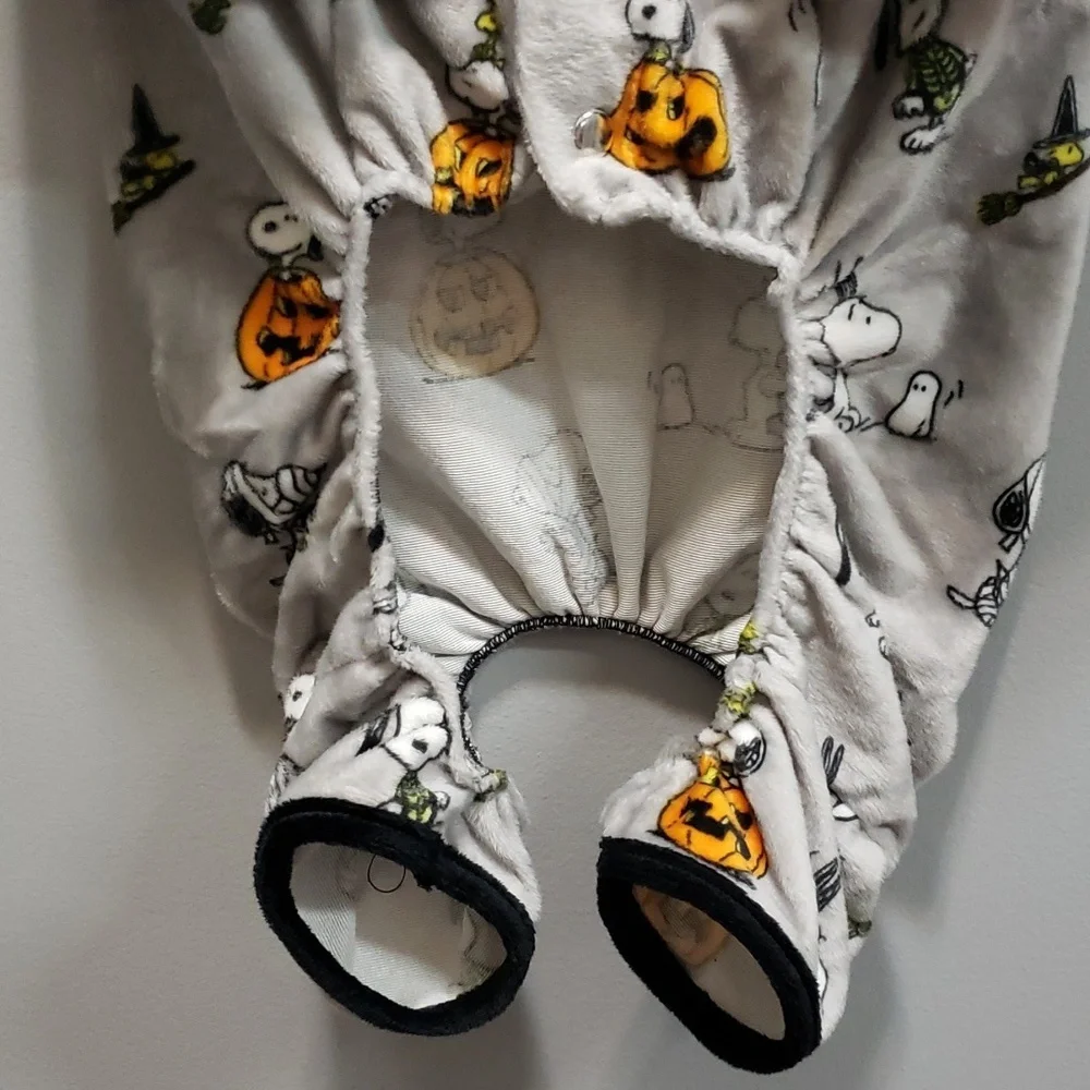 Peanuts by Berkshire Pet Pajamas Snoopy Light Gray NWT